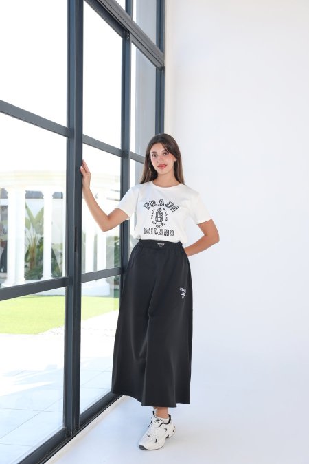 ترنج PRADA مع تنورة