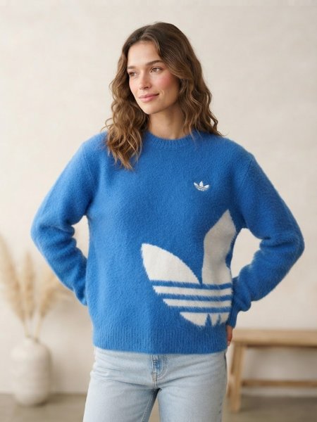 بلوز صوف كم adidas