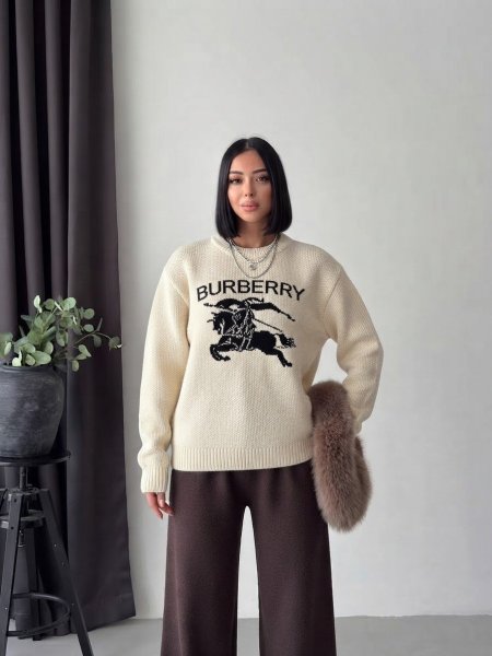 بلوز صوف كم BURBERRY