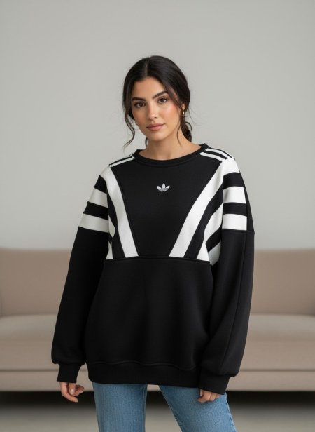 بلوز اوفر سايز adidas